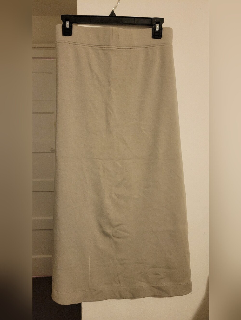 AYR High Hopes Skirt Stone Grey M Pima Cotton Blend - Picture 9 of 10